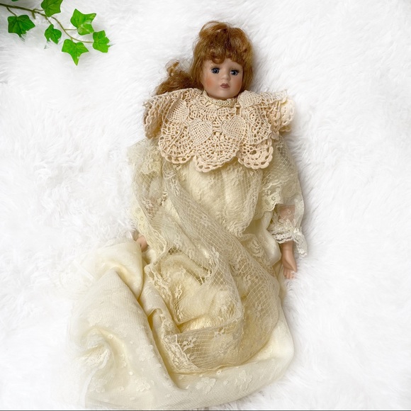 Vintage Tender Heart Treasures Porcelain Victorian Sachet Doll - Picture 2 of 9